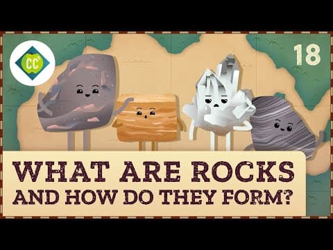 What Are Rocks and How Do They Form? Crash Course Geography #18 thumbnail