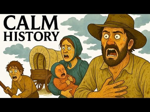 Why Life SUCKED on the Oregon Trail | Boring History for Sleep thumbnail
