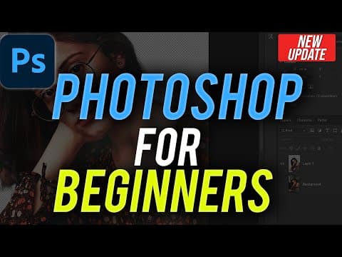 How to Use Photoshop - Beginners Tutorial thumbnail