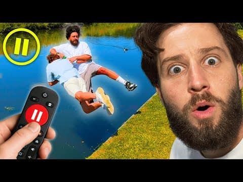 THE MOST SAVAGE PAUSE CHALLENGE EVER! (gone too far) thumbnail
