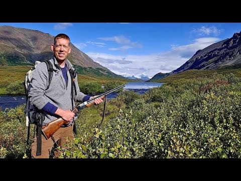 3 Days Solo Camping, Fishing, Hunting & Foraging Food in Arctic thumbnail