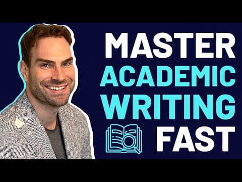 How To Improve Your Academic Writing IMMEDIATELY | 3 Tips For PHD Students thumbnail