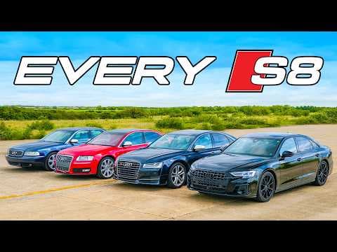 Which Audi S8 Model is Fastest in a Drag Race? thumbnail