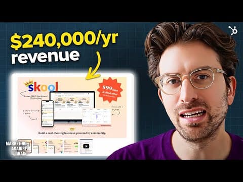 How To Build A $20k/month Community Business (Beginner’s Guide) thumbnail
