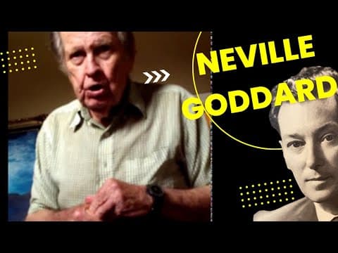 Neville Goddard-My grandfather talking about the VIP Meetings and his testimony creating money. thumbnail