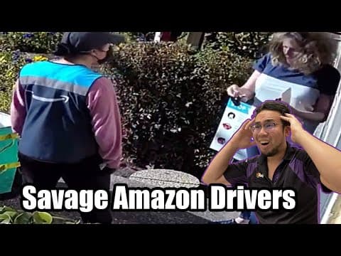 FedEx Driver Reacts: How Amazon Drivers Treats Their Customers! thumbnail