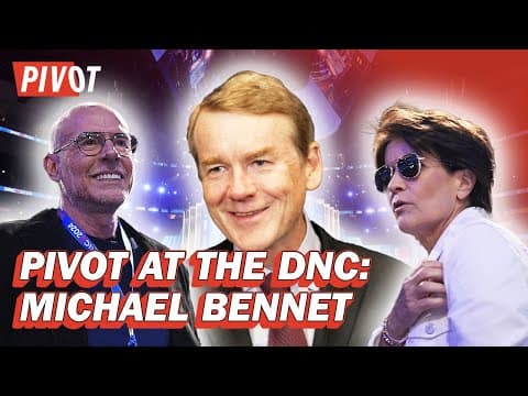 Sen. Michael Bennet: "We Can't Take Anything For Granted"  | Pivot at the DNC thumbnail