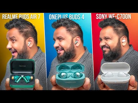 OnePlus Buds 4 Tested - Unbeatable Value! | vs Buds Air 7 Pro & Sony WF-C700N thumbnail