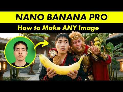 How to Make & Edit Images in Nano Banana PRO (Full Guide) thumbnail