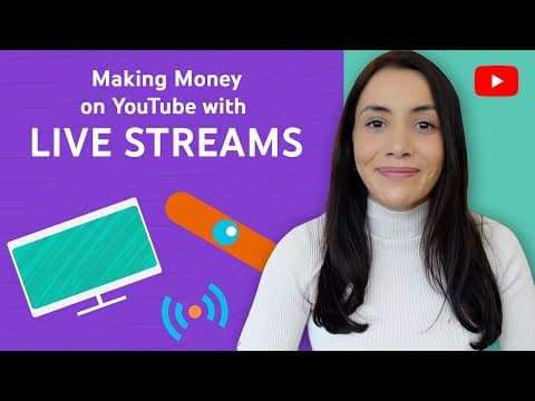 Making Money on YouTube with Live Streams thumbnail