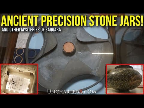 Incredible Precision Stone Jars, and other unsolved mysteries of Saqqara! thumbnail