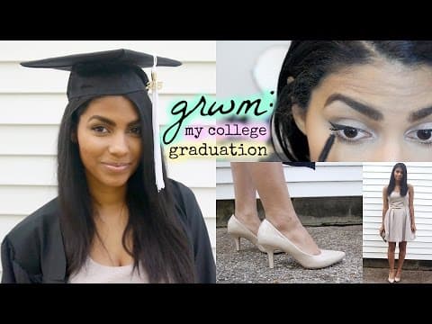 Get Ready With Me: My College Graduation (Makeup + Outfit) thumbnail