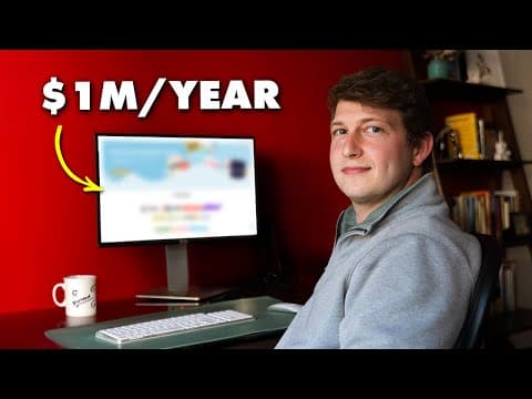 I Make $1M/Year With One Website thumbnail