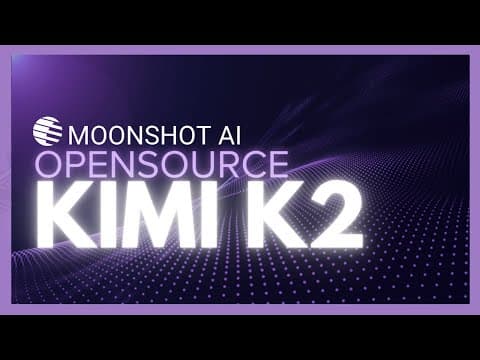 Kimi K2: BEST Opensource Model! BEATS SONNET 4! Powerful, Fast, & Cheap! (Fully Tested) thumbnail