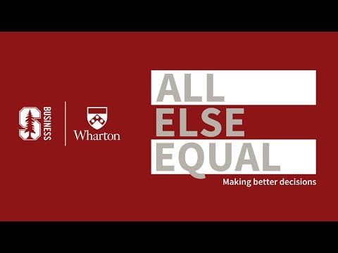 Ep 5 Finance Professors on Why Leaders Can’t “Agree to Disagree” thumbnail