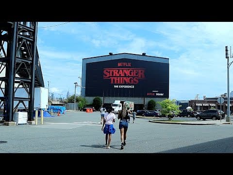 NYC Vlog Ep.005: Going to the Stranger Things Experience in Brooklyn, New York, exploring and more! thumbnail