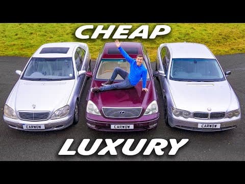 £1,000 S-Class v 7 Series v Lexus LS - the best cheap car? thumbnail
