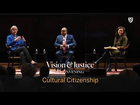 Cultural Citizenship | Vision & Justice || Radcliffe Institute thumbnail