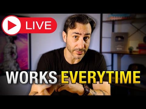 LIVE DEMO: How To Destroy Your Limiting Beliefs Instantly (NLP) thumbnail