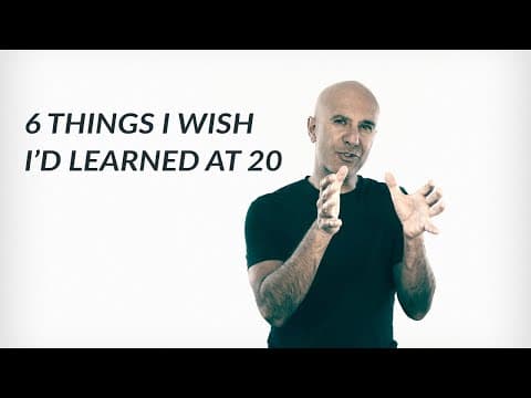 What Are the 6 Life Lessons I Should Learn at 20? thumbnail