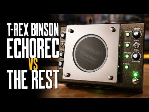 T-Rex Binson Echorec Vs Vintage Baby Rec, Volante, Boonar, Catalinbread Echorec & Boss DD-200 thumbnail