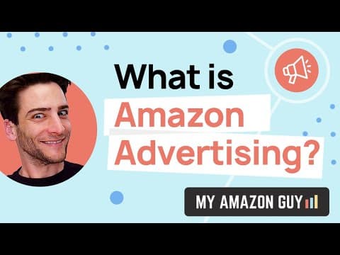 What is Amazon Advertising? thumbnail