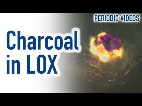 What Happens When You Pour Liquid Oxygen on Charcoal? thumbnail