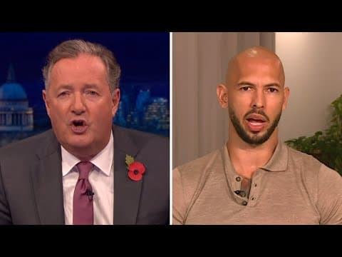 Andrew Tate RETURNS To Debate Piers Morgan on Elon Musk And Free Speech thumbnail