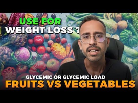 Fruit or vegetables for weight loss/ fiber series ! thumbnail