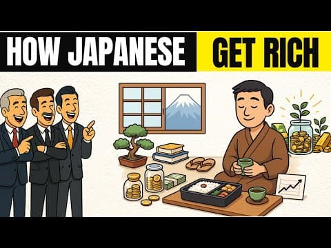 9 Japanese Habits to Get Rich Slowly – But Surely thumbnail