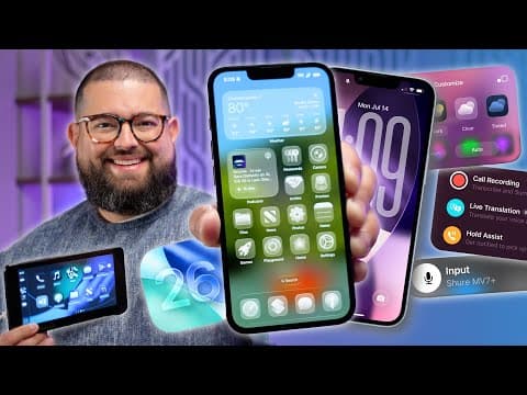 100+ NEW iOS 26 Features | Full Walkthrough thumbnail