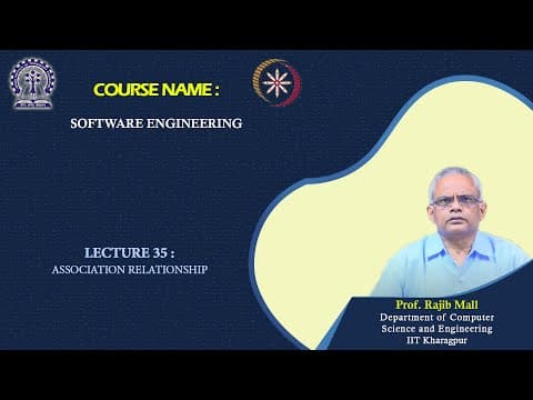 Lecture 35: Association relationship thumbnail