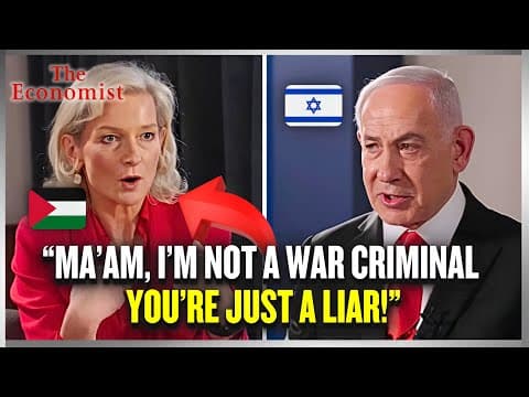 Pro-Palestinian Reporter ACCUSES Netanyahu Of Genocide, It BACKFIRES In Minutes! thumbnail
