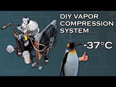 DIY Vapor Compression Refrigeration System thumbnail