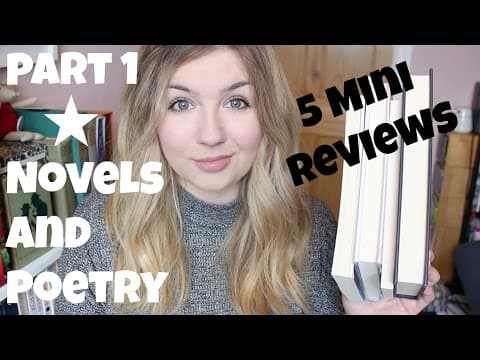 July Reading Wrap-up | Part 1 Novels & Poetry thumbnail