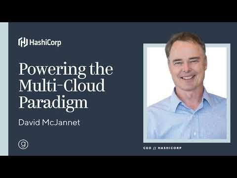 HashiCorp CEO David McJannet | Powering the Multi Cloud Paradigm thumbnail