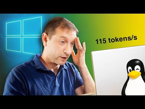 Windows Handles Local LLMs… Before Linux Destroys It thumbnail