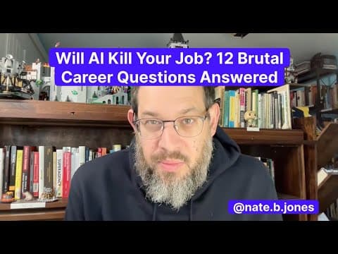 Will AI Kill Your Job? 12 Brutal Career Questions Answered thumbnail