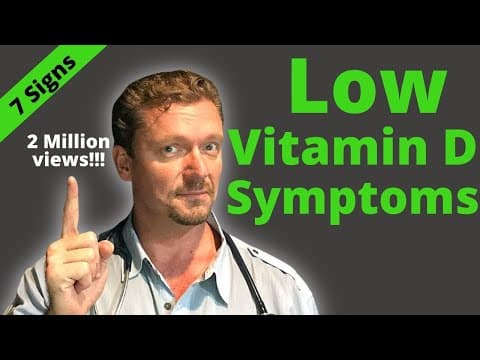 7 Signs of Low Vitamin D (How Many do You Have?) 2026 thumbnail