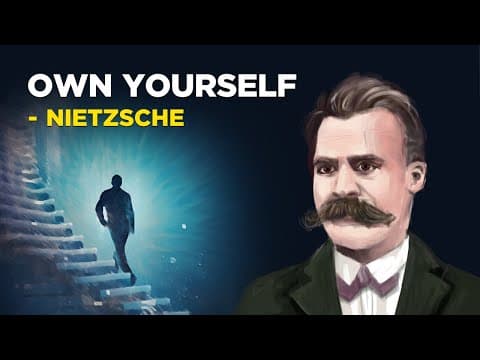How To Own Yourself - Friedrich Nietzsche (Existentialism) thumbnail
