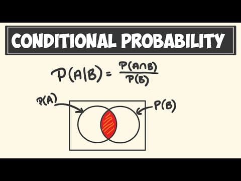 How do you solve conditional probability examples? thumbnail