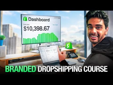 Branded Dropshipping Marketing Masterclass (3 Hours FREE COURSE) thumbnail