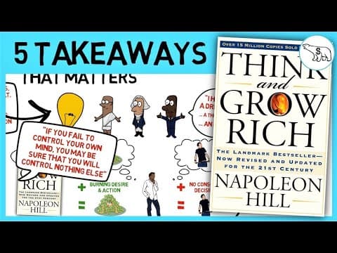 THINK AND GROW RICH SUMMARY (BY NAPOLEON HILL) thumbnail