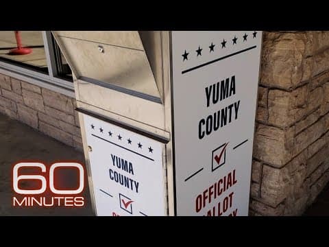 Election deniers running for office and allegations about 2020 | 60 Minutes thumbnail