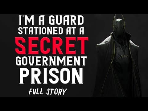 "I'm a guard stationed at a Secret Government Prison" (Full Story) Creepypasta | Scary Stories thumbnail