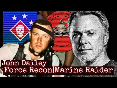 The Most Underrated Special Ops Unit (MARSOC) | John Dailey | Ep. 295 thumbnail