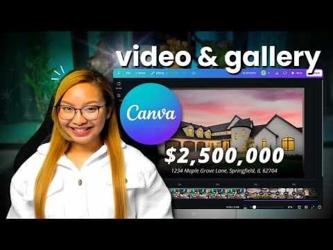 Create EASY Real Estate Videos with Canva in Minutes! thumbnail