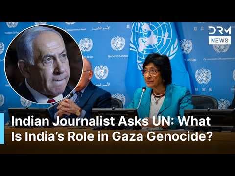 BREAKING NEWS: UN Tells India - You’re Obliged to Act Against Gaza Genocide | AC1G thumbnail