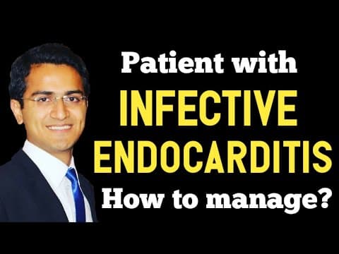 Infective Endocarditis (Acute vs Subacute) Treatment, Symptoms, Medicine Lecture USMLE/NCLEX thumbnail