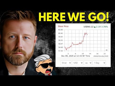 SILVER PRICE HITS $60 FOR THE FIRST TIME! Is a Central Bank COLLAPSE Looming? thumbnail